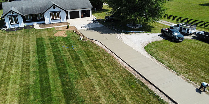 professional concrete contractor in Colfax, IN
