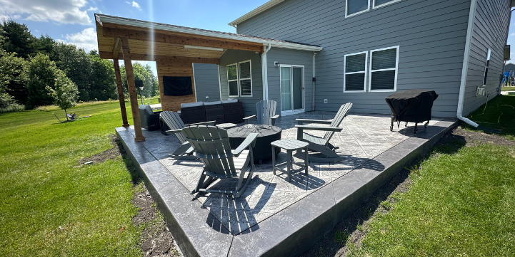 concrete driveway vs asphalt in indiana